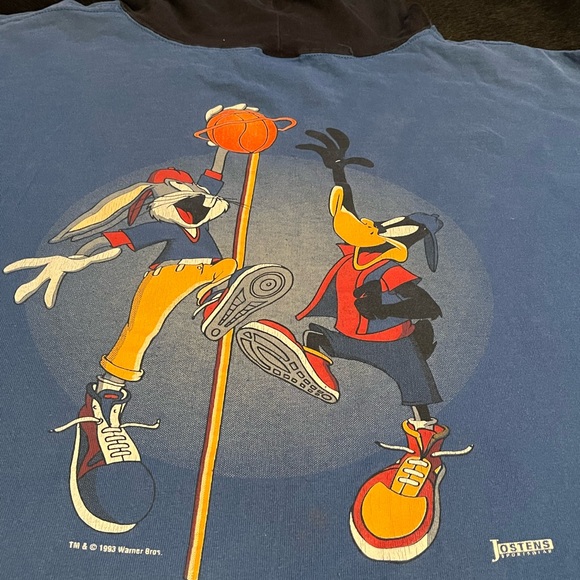 Vintage Looney Tunes Lightweight Hoodie - Picture 5 of 5